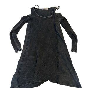 Able Black Long Sleeve Dress